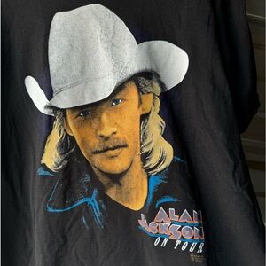 Vintage Alan Jackson Tour tshirt 1992